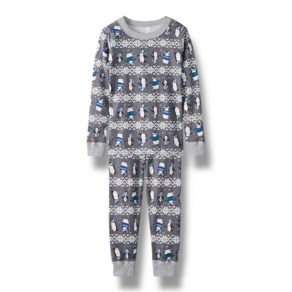 Hanna Andersson | Penguin Long John Pajama Set (4) 🐧